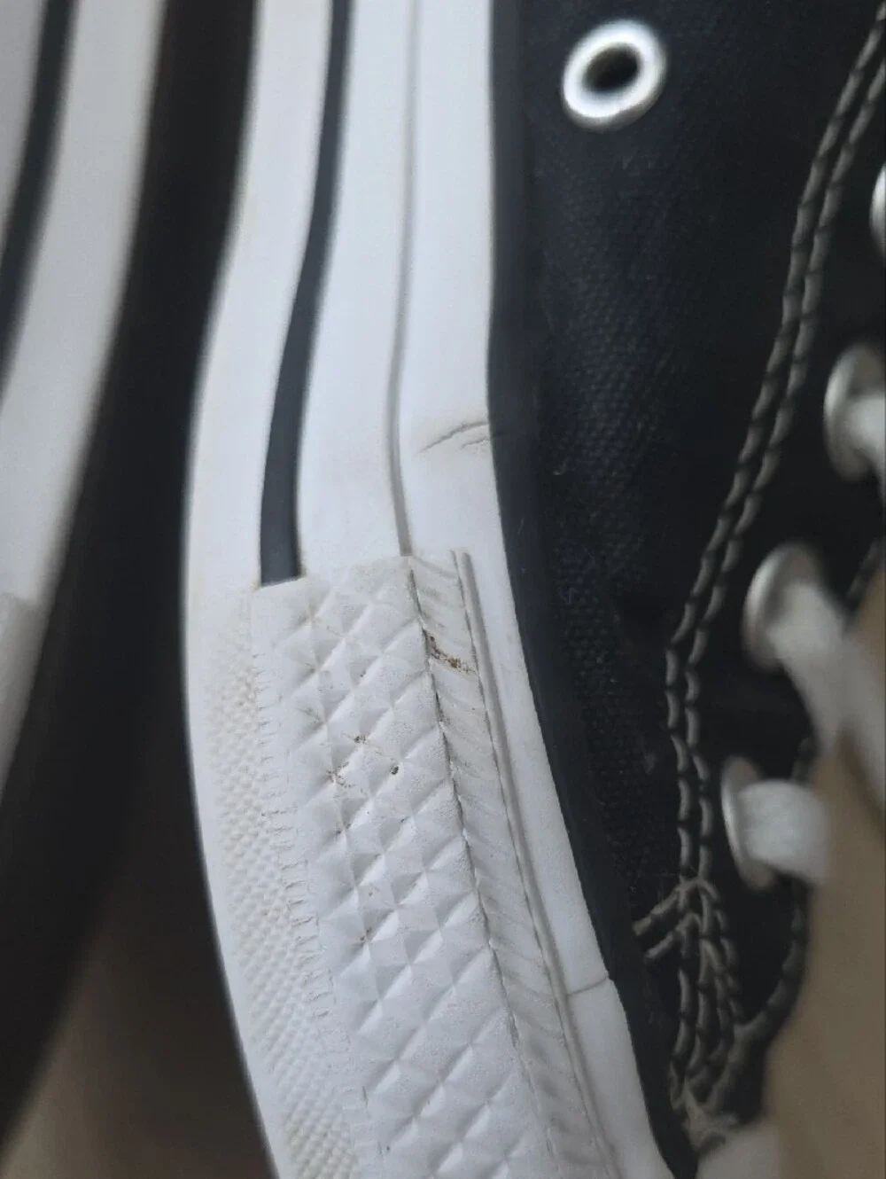 Converse Chuck Taylor All Star Street Low Sneakers Black White 4.5